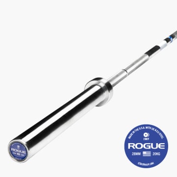 Men's 20KG/45LB Weightlifting Barbells | Rogue Fitness